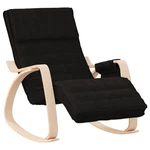 Fabric Rocking Chair Cream, Black And Light Gray Vidaxl New. Price: $161.99.