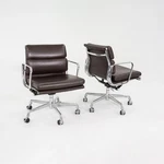 2011 Herman Miller Eames Soft Pad Management Desk Chair Brown Leather 5X Avail Used. Price: $1800.00.