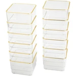Flash Furniture BE-PB9052-G-12-MS Kerry 2" Tall Office Organizer Set Clear / New. Price: $41.91.