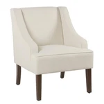 Homepop Upholstered Classic Swoop Accent Chair Cor,warm Ivory New. Price: $275.02.