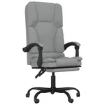 Massage Chair Swivel Desk Office With Adjustable Footrest Fabric Vidaxl New. Price: $116.99.