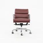 2010S Herman Miller Eames Soft Pad Management Desk Chair Deep Red Leather, EA435 Used. Price: $1700.00.