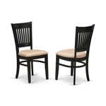 Dining Chair Oak, Vac-blk-c New. Price: $145.01.