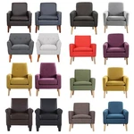 Accent Single Sofa Upholstered Fabric Chairs Arm Furniture Living Room New. Price: $145.99.