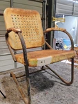 Vintage Bunting Basket Weave (single Chair) Used. Price: $100.00.