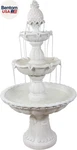Sunnydaze 57" H Welcome 3-TIER Water Fountain Large Electric Wi New. Price: $1101.87.