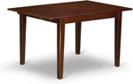 East West Furniture Norfolk Rectangular Table With 12" Butterfly Leaf New. Price: $452.43.