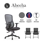 Abeeha Office Seating Lot 69 New Ergonomic Guest Chairs Retail Value: $11,000. Price: $5999.99.