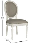 Safavieh Holloway Oval Side Chair, Reduced Price 2172785690 FOX6228D Open. Price: $254.00.