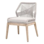 Essentials For Living Woven 19.5" Fabric Dining Chair Gray Set Of 2 New. Price: $1258.00.