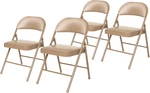 OEF950 Series Vinyl Padded Steel Folding Chairs (4-PACK, Beige) New. Price: $255.99.