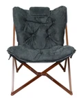 Zenithen Limited IC513WPT-DG Butterfly Folding Chair For Dorm, Bedroom Gray New. Price: $90.09.