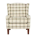 Thompson Traditional Vintage Classic Wingback Upholstered Accent Chair New. Price: $328.12.