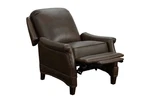 New Barcalounger Ashebrooke Manual Ashford Walnut Leather Recliner Chair. Price: $1259.00.