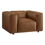 Modway Auren Vegan Leather Upholstered Armchair In Coffee New. Price: $668.29.