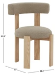 Safavieh Saralisa Wood Dining Chair, Reduced Price 2172752221 SFV5033B Open. Price: $240.00.