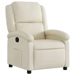Electric Massage Recliner Chair With Adjustable Backrest And Faux Leather Cover New. Price: $329.99.