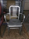 Authentic Emeco Navy Brushed Aluminum 1006A Used. Price: $450.00.