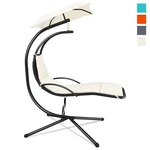 Costway Patio Hanging Hammock Chaise Lounge Chair With Canopy Cushion Beige New. Price: $169.99.