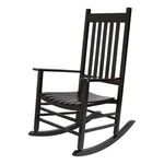 Shine Company Traditional Hardwood Indoor/outdoor Patio Porch Rocker Black New. Price: $175.30.