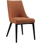Modway Viscount 19" Solid Rubberwood And Fabric Dining Chair Orange New. Price: $172.99.