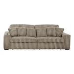 Pemberly Row Sofa Slider Power Recliner Glider Presley Latte New. Price: $999.00.