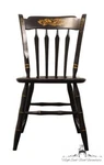 Ethan Allen Hand Decorated Black & Gold Hitchcock Style Arrow Back Accent Sid... Used. Price: $244.99.