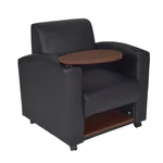 Regency Nova Arm Chair With Sleek Vinyl Upholstery, Ergonomic And Durable New. Price: $786.99.
