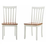 Boraam Bloomington Dining Chairs - Set Of 2 Cream/honey Oak New. Price: $145.34.