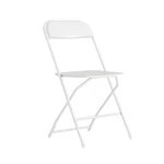 Flash Furniture Hercules Series Plastic Folding Chair Weight Capacity - White New. Price: $32.79.
