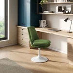 Lippa Swivel Dining Chair White Moss Green New. Price: $244.00.