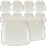Flash Furniture Amelia 10 Pack Ivory Vinyl Chiavari Chair Cushions Event New. Price: $95.96.