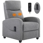 Dumos Single Fabric Recliner Massage Chairs/sofa Padded Seat Adjustable Backrest Open. Price: $148.05.