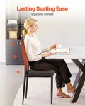 Modern Dining Room Accent Chairs Set Of 4, Upholstered Leather Side For New. Price: $136.97.