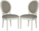 Elegant Light Grey/cream Home Collection Chair For Stylish Living Spaces New. Price: $455.99.