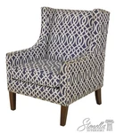 F58378: Madison Pack Modern Design Wing Chair Used. Price: $365.00.