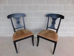 Ethan Allen New Country Collection Caroline Side Chairs 33-6410 Pair Used. Price: $795.00.