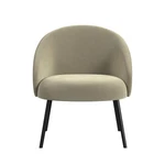 Homepop Decor Upholstered Modern Accent Chair - Taupe Velvet Open. Price: $158.28.