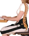Nada-chair Back-up With Cushshins Support And Posture Corrector Turns New. Price: $73.74.