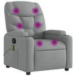 Massage Recliner Wingback Reclining Armchair For Elderly Fabric Vidaxl New. Price: $392.99.