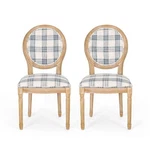 Christopher Knight Home Phinnaeus Dining Chair Set Of 2 Fabric Dark Blue New. Price: $316.02.