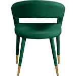 Meridian Furniture Destiny Green Velvet Dining Chair New. Price: $277.98.