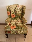 Ethan Allen Wingback Chair Traditional Classics Antique Retro Bird Used. Price: $700.00.