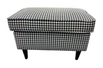 Brand New Ikea Strandmon Footstool Ottoman Vibberbo Black/beige 504.569.69. Price: $170.06.