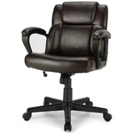 Costway Executive Leather Office Chair Adjustable Computer Swivel Seat New. Price: $139.99.