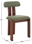Safavieh Cayde Boucle Dining Chair, Reduced Price 2172772778 DCH8807B Open. Price: $97.00.