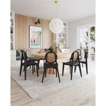 Manhattan Comfort Versailles 16.5" Round Wood Dining Chair Black (set Of 2) New. Price: $562.15.