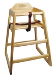 Winco CHH-101 Stacking High Chair Natural Finish New. Price: $70.73.
