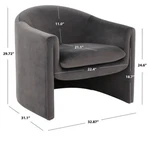 Safavieh Upholstered Accent Chair, Reduced Price 2172722967 SFV4771D Open. Price: $388.00.