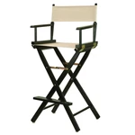Casual Home 30 Directors Chair Black Frame-with Wheat Canvas Bar Height New. Price: $110.62.